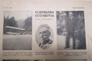 Suomen Kuvalehti 1921 nr 35, kansikuva Kesälesken huvituksia, Uusia Suomen alamaisia, Uudenkaupungin rauhan 200-vuotismuisto, Ulkomaisia uutiskuvia, ym.