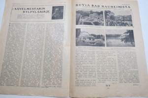 Suomen Kuvalehti 1921 nr 35, kansikuva Kesälesken huvituksia, Uusia Suomen alamaisia, Uudenkaupungin rauhan 200-vuotismuisto, Ulkomaisia uutiskuvia, ym.