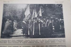Suomen Kuvalehti 1921 nr 30, kansikuva Partiolainen, Suomen konsulivirasto Australiassa, Kesäistä Suomea samoilemassa, Kotimaan kuulumisia, Muotokuvia, ym.
