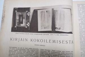 Suomen Kuvalehti 1921 nr 44, kansikuva Kirjallisuusviikolla, Minna Canth suomalainen kirjailijatar, Kirjain kokoilemisesta, Henki ja aine , Kaksi kustantajaa, ym.