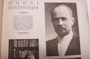 Suomen Kuvalehti 1921 nr 44, kansikuva Kirjallisuusviikolla, Minna Canth suomalainen kirjailijatar, Kirjain kokoilemisesta, Henki ja aine , Kaksi kustantajaa, ym.