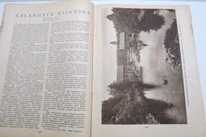 Suomen Kuvalehti 1921 nr 44, kansikuva Kirjallisuusviikolla, Minna Canth suomalainen kirjailijatar, Kirjain kokoilemisesta, Henki ja aine , Kaksi kustantajaa, ym.