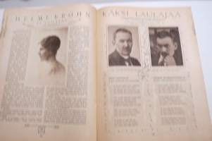 Suomen Kuvalehti 1921 nr 44, kansikuva Kirjallisuusviikolla, Minna Canth suomalainen kirjailijatar, Kirjain kokoilemisesta, Henki ja aine , Kaksi kustantajaa, ym.