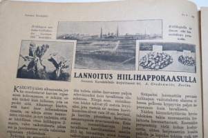 Suomen Kuvalehti 1921 nr 6, kansikuva Pohjolan lasten reipasta leikkiä, Fanny ja Paul Sinebrychoff, Lannoitus hiilihappokaasulla, Kuvis Ranskasta, ym.