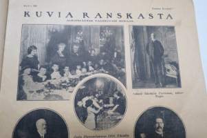 Suomen Kuvalehti 1921 nr 6, kansikuva Pohjolan lasten reipasta leikkiä, Fanny ja Paul Sinebrychoff, Lannoitus hiilihappokaasulla, Kuvis Ranskasta, ym.