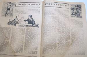 Suomen Kuvalehti 1921 nr 6, kansikuva Pohjolan lasten reipasta leikkiä, Fanny ja Paul Sinebrychoff, Lannoitus hiilihappokaasulla, Kuvis Ranskasta, ym.