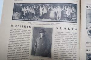 Suomen Kuvalehti 1921 nr 4, kansikuva Pola Negri, Mäntyluoto saa kilpailijan, Maailman postikongressi Madridissa, Joka mies rakentamaan itselleen taloa, ym.