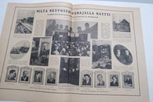 Suomen Kuvalehti 1921 nr 4, kansikuva Pola Negri, Mäntyluoto saa kilpailijan, Maailman postikongressi Madridissa, Joka mies rakentamaan itselleen taloa, ym.