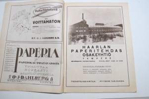 Suomen Kuvalehti 1921 nr 40, kansikuva Hanna Granfelt, Haarlan paperitehdas, Mikä on syvennyspaino, Toivioretki kellariin, tyhjiä tähkiä, Miksi Voutikin läksi, ym.