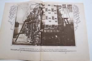 Suomen Kuvalehti 1921 nr 40, kansikuva Hanna Granfelt, Haarlan paperitehdas, Mikä on syvennyspaino, Toivioretki kellariin, tyhjiä tähkiä, Miksi Voutikin läksi, ym.