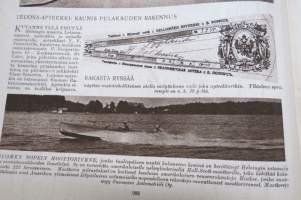 Suomen Kuvalehti 1921 nr 40, kansikuva Hanna Granfelt, Haarlan paperitehdas, Mikä on syvennyspaino, Toivioretki kellariin, tyhjiä tähkiä, Miksi Voutikin läksi, ym.