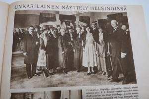 Suomen Kuvalehti 1921 nr 40, kansikuva Hanna Granfelt, Haarlan paperitehdas, Mikä on syvennyspaino, Toivioretki kellariin, tyhjiä tähkiä, Miksi Voutikin läksi, ym.