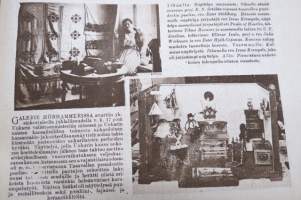 Suomen Kuvalehti 1921 nr 40, kansikuva Hanna Granfelt, Haarlan paperitehdas, Mikä on syvennyspaino, Toivioretki kellariin, tyhjiä tähkiä, Miksi Voutikin läksi, ym.