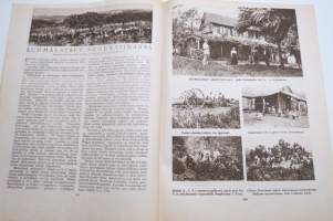 Suomen Kuvalehti 1921 nr 40, kansikuva Hanna Granfelt, Haarlan paperitehdas, Mikä on syvennyspaino, Toivioretki kellariin, tyhjiä tähkiä, Miksi Voutikin läksi, ym.