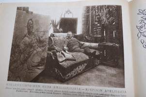 Suomen Kuvalehti 1921 nr 40, kansikuva Hanna Granfelt, Haarlan paperitehdas, Mikä on syvennyspaino, Toivioretki kellariin, tyhjiä tähkiä, Miksi Voutikin läksi, ym.