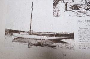 Suomen Kuvalehti 1921 nr 40, kansikuva Hanna Granfelt, Haarlan paperitehdas, Mikä on syvennyspaino, Toivioretki kellariin, tyhjiä tähkiä, Miksi Voutikin läksi, ym.