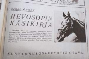 Suomen Kuvalehti 1921 nr 40, kansikuva Hanna Granfelt, Haarlan paperitehdas, Mikä on syvennyspaino, Toivioretki kellariin, tyhjiä tähkiä, Miksi Voutikin läksi, ym.
