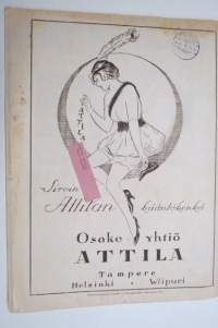 Suomen Kuvalehti 1921 nr 40, kansikuva Hanna Granfelt, Haarlan paperitehdas, Mikä on syvennyspaino, Toivioretki kellariin, tyhjiä tähkiä, Miksi Voutikin läksi, ym.