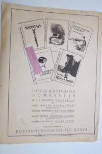 Suomen Kuvalehti 1921 nr 46, kansikuva Ingeborg Liljeblad, Kuvia Lammin kirkosta, Kontinentin lumoama, Marraskuun ryhmän vuosinäyttelyssä, Kirjallisuusviikolta, ym.