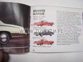 Chevrolet 1976 -myyntiesite