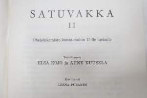 Satuvakka II - oheislukemisto kansakollun II:lle luokalle, kuvittanut Leena Puranen