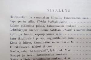 Satuvakka II - oheislukemisto kansakollun II:lle luokalle, kuvittanut Leena Puranen