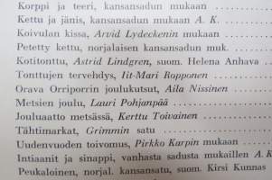 Satuvakka II - oheislukemisto kansakollun II:lle luokalle, kuvittanut Leena Puranen