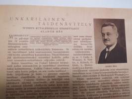 Suomen Kuvalehti 1922 nr 48, kansikuva Lya de Putti, Ihmeellinen voimanlähde, Unkarilainen taidenäyttely, Kaksi huomattavaa muinaislöytöä, Unkarilaista taidetta, ym.