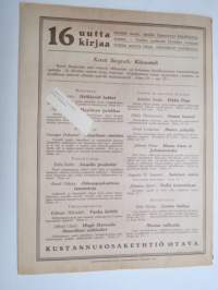 Suomen Kuvalehti 1922 nr 48, kansikuva Lya de Putti, Ihmeellinen voimanlähde, Unkarilainen taidenäyttely, Kaksi huomattavaa muinaislöytöä, Unkarilaista taidetta, ym.