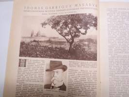 Suomen Kuvalehti 1922 nr 45, kansikuva Helsingin suojeluskunnan pioneereja, Thomas Garrigue Masaryk - Henkilökohtaisia muistoja Tshekko-Slovakian presidentistä, ym.