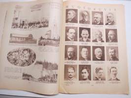 Suomen Kuvalehti 1922 nr 45, kansikuva Helsingin suojeluskunnan pioneereja, Thomas Garrigue Masaryk - Henkilökohtaisia muistoja Tshekko-Slovakian presidentistä, ym.