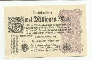 Saksa 2 000 000 markkaa 1923 seteli