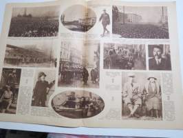 Suomen Kuvalehti 1923 nr 5, kansikuva Diana Allen, Pääkaupunkilaisen päiväkirja, Suomen ensimmäinen satamakongressi, Röntgen-koneesta ja sen käytöstä, ym.