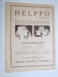 Suomen Kuvalehti 1923 nr 5, kansikuva Diana Allen, Pääkaupunkilaisen päiväkirja, Suomen ensimmäinen satamakongressi, Röntgen-koneesta ja sen käytöstä, ym.