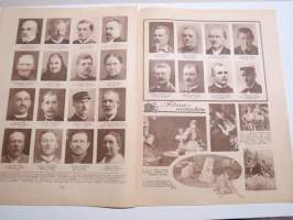 Suomen Kuvalehti 1923 nr 9, kansikuva Jennie Costiander, Siis tulkoon sota ja veriset vaatteet, Langaton puhelin, Viikon kuvia kautta maan, Filmi uutuuksia, ym.