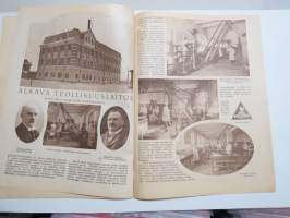 Suomen Kuvalehti 1923 nr 9, kansikuva Jennie Costiander, Siis tulkoon sota ja veriset vaatteet, Langaton puhelin, Viikon kuvia kautta maan, Filmi uutuuksia, ym.