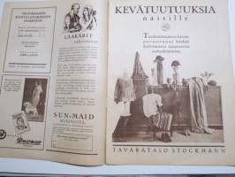 Suomen Kuvalehti 1923 nr 15, kansikuva Alexi´s Fenehjelm, Taiteen alalta, Selma Lundahl, Hengen pelastuksen opetusta, Ulkomaan postista, Uutiskuva maaseudulta, ym.