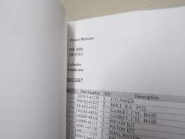 Echo trimmer / brushcutter / blower parts catalogue - trimmerit, raivaussahat, puhaltimet - Varaosakuvastot