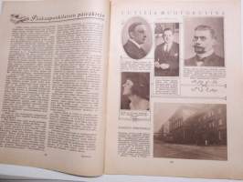 Suomen Kuvalehti 1923 nr 16, kansikuva Kunniavahti sankarihaudalla, Saksan koettelemukset, Vilho Sjöström 50-vuotias, Äänestyskone keksitty, Helsingin kuvia, ym.