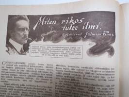 Suomen Kuvalehti 1923 nr 16, kansikuva Kunniavahti sankarihaudalla, Saksan koettelemukset, Vilho Sjöström 50-vuotias, Äänestyskone keksitty, Helsingin kuvia, ym.