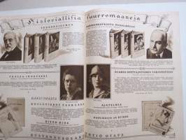 Suomen Kuvalehti 1926 nr 21, kansikuva Jumalanpalvelus, Latvian presidentin vierailu, Äidin katse, Muuan erämaan arvoitus, Maailman suurin lakko, Hoikka, ym.