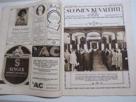 Suomen Kuvalehti 1926 nr 25, kansikuva Juhannuksena, Suomalaisten ryijyjen näyttely Berlinissä, Europan ainoa saksalainen monarkia, Mitä ihmiset valokuvaavat, ym.