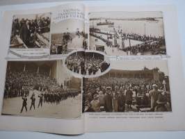Suomen Kuvalehti 1926 nr 27, kansikuva Presidenttimme vierailu Latviassa, Sortavalan laulu- ja soittojuhlat, Kesämatkoista maassamme, Naantalin aurinkoinen, ym.