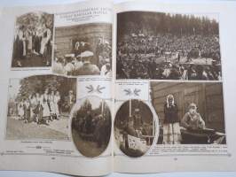 Suomen Kuvalehti 1926 nr 27, kansikuva Presidenttimme vierailu Latviassa, Sortavalan laulu- ja soittojuhlat, Kesämatkoista maassamme, Naantalin aurinkoinen, ym.