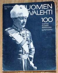 Suomen Kuvalehti 1967 nr 21, Marsalkka Mannerheim 100 vuotta erikoisnumero, Parapsykologia, Poikamiehet - Maaninka - Kurolanlahti