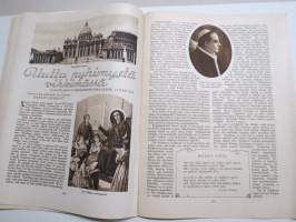 Suomen Kuvalehti 1926 nr 29, kansikuva Metsolan pilaristoa, Ahtaat portit, Ensimmäiset kansainväliset näyttelijäneuvottelut, Valkopurjeita ja veden pärskettä, ym.