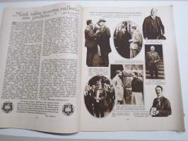 Suomen Kuvalehti 1926 nr 32, kansikuva Kaukaisia konferenssi vieraita, Laatokan ulappa Valamosta nähtynä, Maailman konferenssista toiseen, Taiteilijattaren tarina,ym