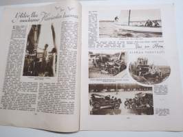 Suomen Kuvalehti 1926 nr 35, Elokuuta täysihoitolassa, S.V.U.L:N ensimmäiset kesäkurssit Kangasalalla, Kaukana korvessa, Laivastomme menetykset, Lasten maailmasta,ym