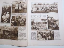 Suomen Kuvalehti 1926 nr 35, Elokuuta täysihoitolassa, S.V.U.L:N ensimmäiset kesäkurssit Kangasalalla, Kaukana korvessa, Laivastomme menetykset, Lasten maailmasta,ym