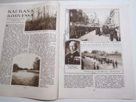 Suomen Kuvalehti 1926 nr 35, Elokuuta täysihoitolassa, S.V.U.L:N ensimmäiset kesäkurssit Kangasalalla, Kaukana korvessa, Laivastomme menetykset, Lasten maailmasta,ym